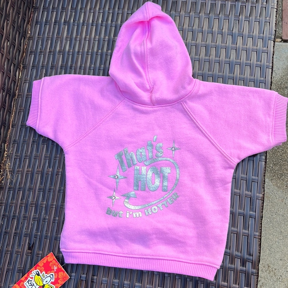 Thatβs hot hoodie in pink